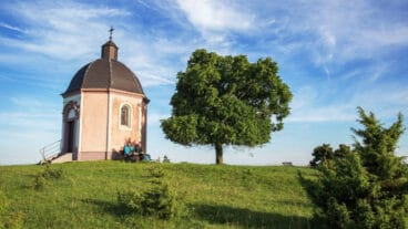 De Josephkapel op de Alter Berg bij Böttingen